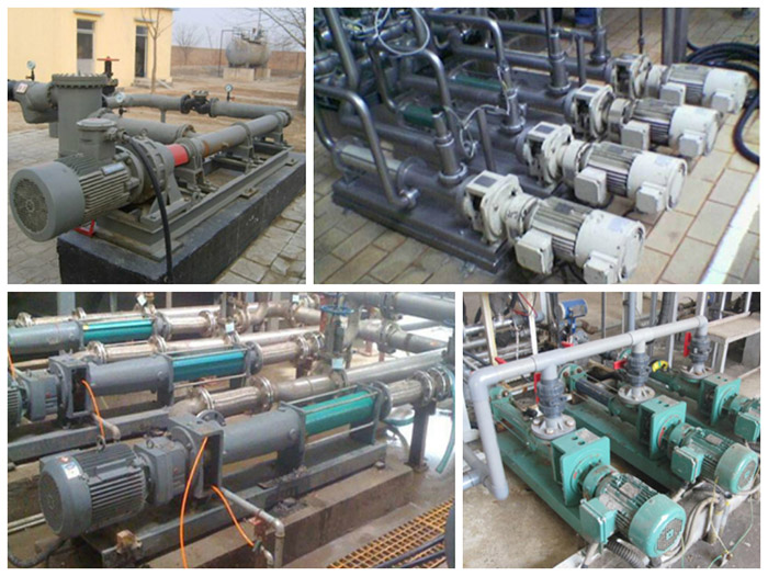 單(dan)螺杆泵(beng)使用現(xiàn)場